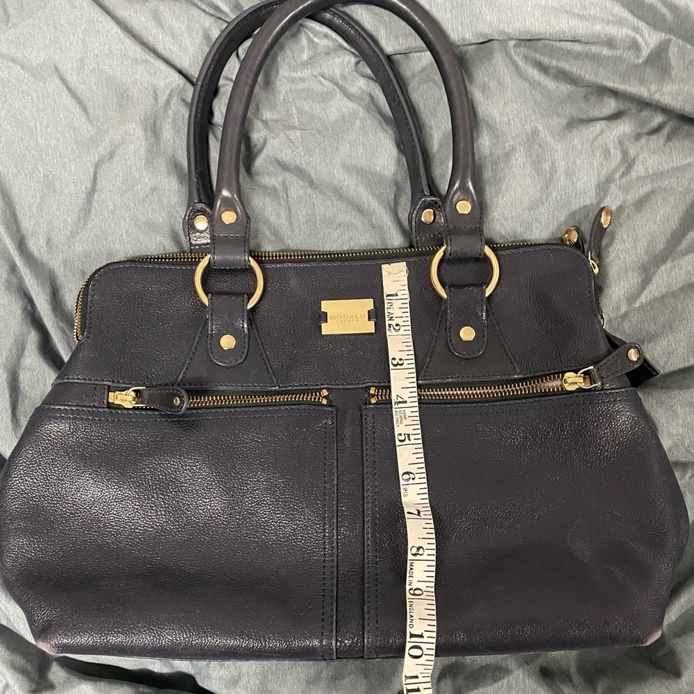 Modalu purse navy blue